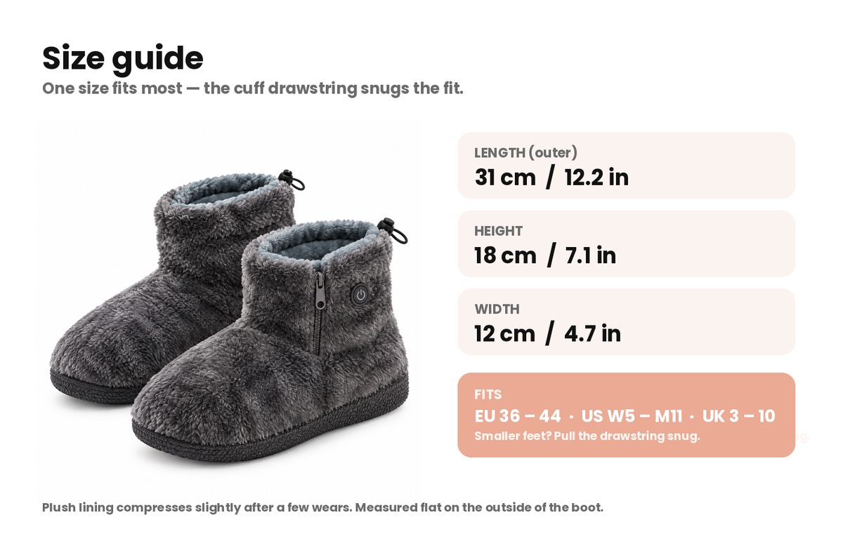Size guide - one size fits most